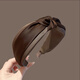 Ye Feili Exquisite Hong Kong style wide-brimmed headband high-end 2025 new hair accessories temperament headband fashion hairpin women's headwear