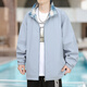 Fat Donglai Chaqueta de dos lados Spring y Autumn 2025 Chaqueta nueva de la nueva marca de moda American Fashion Student Chaqueta de collar Autumn [actualización] K15838 Negro S