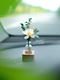 Yusenyi Car Aromatherapy Perfume Creative Dried Flower Plant Car Center Console Aromatherapy Car Interior Decoration High-end Gift White Violet Walnut Aromatherapy Decoration 1g