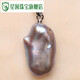 Xingyin Freshwater Pearl Baroque Special-shaped Pearl Fantasy Color Weird Pendant Necklace Silver Accessories PK Military Green PK1629