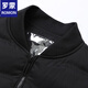 ROMON 2025 Winter New Trendy Japanese Large Size Versatile Handsome Casual Men's Clothing Black 2XL