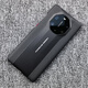 Huawei (HUAWEI) original quality suitable for Huawei Porsche mate40rs mobile phone case original genuine leather clamshell anti-fall business single back shell black Huawei Mate 40 RS Porsche design