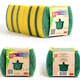 3M Scotch kitchen iron pots and dishes special sponge scouring pad for decontamination and thickening 6 pieces on clearance