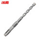 Bingyu high-quality square handle four-pit electric hammer drill bit, extended through the wall to impact concrete, 12*150mm, square handle 5 pieces