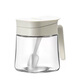 Mengting (MENGTING) seasoning box seasoning bottle 2-piece set glass seasoning bottle seasoning jar seasoning jar set salt shaker storage jar seasoning box