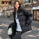 Yalu three-proof no-wash short down jacket for women 2025 winter new hooded thermal storage warm bread coat OCC