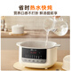Bear electric stew pot, soup pot, electric stew pot, water-proof bird's nest stew pot, soup stew pot, stew and steamer all-in-one electric pot for 3-4 people 4.1L DDZ-J25H5