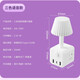 JD Logistics Rubik's Cube Socket Atmosphere Xiaomi Night Light Intelligent Voice Voice Control Home Genuine Power Strip Reading Lamp Student Dormitory Row Plug Bedroom Bedside Lamp Ordinary White With USB