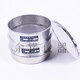 Stainless steel manual 40c standard sieve soil sieve test sieve test sample sieve 8-400 mesh 8 mesh 2.5mm