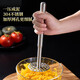 HKNA304 stainless steel solid mud press potato press household baby food mashing mashed potatoes artifact masher 304 stainless steel mud press small size
