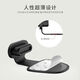 Mobile phone dustproof plug anti-lost model suitable for iPhone16 Apple Android OPPO Xiaomi Huawei Type-c charging port Charging port dustproof sticker-Type-c charging port-Black 2 pieces