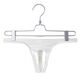 Crotchless underwear men's low-waist sexy hollow see-through front opening thong youth summer threaded sports T-pants white XL