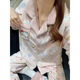 Also about autumn and winter pajamas for women, plus velvet and thickened coral velvet long-sleeved trousers, sweet and cute Hellokitty home clothes 2637 Sweetheart Pink Cat M