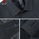 Pierre Cardin Dad Early Autumn Outer Suit Men's 50-60 Spring and Autumn Jacket Middle-aged and Elderly 70 Grandpa Upper Clothes Knitted Lapel M 170 Suitable for 95-105 Jin Jin equals 0.5 kg