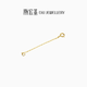 Trendy Acer Versatile Adjustable Chain 18K Gold Bracelet Extension Chain Colored Gold Tail Chain for Girlfriend’s Birthday Gift F Yellow 18K Gold