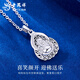 Lao Fengxiang PT950 Platinum Maitreya Buddha Pendant Women's Buddha Necklace Valentine's Day Birthday Gift for Girlfriend and Wife Platinum Maitreya Buddha Pendant About 3.6g Free Silver Chain