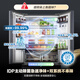 Rongsheng 526-liter dual-clean dual-system French multi-door four-door refrigerator household first-class energy efficiency air-cooled frost-free energy-saving large capacity BCD-526WD1MPA gray national subsidy