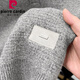 Pierre Cardin Henry Neck Sweater Men's Autumn and Winter New Thickened Sweater High-End Round Neck Baseline Clothes Men's Light Gray M Recommended 90-120Jin Jin equals 0.5 kg