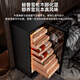 Kelong 608C cigar cabinet, constant temperature and humidity, water ion ammonia removal, smart WiFi, IoT control, air-cooled cedar wood liner shelf, alcohol nourishment, water circulation compressor, refrigeration cigar cabinet, rose gold 2-wake cigar box nourishment + aluminum liner + purified ammonia + WiFi