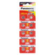 Panasonic LR44 LR1130 LR41 Deckbatterie ist für Thermometer -Schallpapierrechner infrarot -Stiftspielzeuge und andere kleine Geräte LR41/AG3/L736/392/192 geeignet (zehn Pillen)