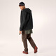 ARC TERYX SOLANO HOODY windproof men's soft shell jacket BLACK/black L