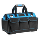 Strong and durable portable tool bag, electrician canvas bag, thickened multi-functional woodworking repair portable storage bag, standard thickened tool bag 13 inches