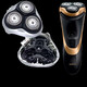 
Suitable for Philips razor HQ8 knife head PT725 722 721 761 866 AT798 810 blade net 3 blade 3 knife net