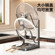 Juyi countertop pot lid rack kitchen pot lid placement rack high-quality carbon steel household spatula rack multi-functional cutting board storage rack double-layer gun gray with drain tray | high-quality carbon steel