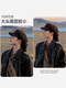 Xiaohongshu's popular beret women's 2025 new autumn and winter high-end outdoor western Sichuan travel hat brown brown one size