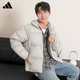 Adidas men's winter commuting warm outdoor sports and leisure 70% duck down jacket L size