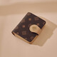 Old lady's wallet large capacity presbyopia short coin card bag money note holder clutch bag light luxury girlfriend birthday gift