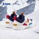 Jordan baby boy plus velvet cotton shoes children's winter leather toddler sports running shoes Serenity Blue/Jordan White 27