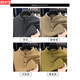 Fat Donglai Autumn and Winter 2025 New Derong Youth Solid Color Warm Henry Collar Pullover Sweatshirt Men's Fat Donglai Same Style Upgraded Model 8572S Beige 2XL