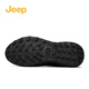 Jeep Men's Shoes Winter 2025 New Genuine Leather Commuting Business Casual Leather Shoes Men's Thick-soled Heightening Sports Shoes Black (Sports Code) 43 (265mm)