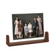 Fantasy Photo Frame Customized Photo Stage for Family Portraits, Washed Wedding Photos, Made into Picture Frames, Walnut Wood - Vertical Version - Leave Border 6 inches