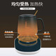 Trend Electric Energy Saving and Power Grid Popular Model Fully Automatic Heating Thermostat Coaster Office Student Dormitory Desktop Insulation Artifact Water Cup Insulation Heating Base Pad NB5 Green Evenly Heated + Cup Power Off + 55 Degree Constant Temperature