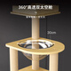 Cat climbing frame space capsule wooden multi-layer indoor solid wood cat nest large cat tree cat stand household all-in-one pet supplies Y6 enlarged cat nest double space capsule (upgraded solid wood columns)