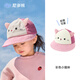 Nido Bear baby hat peaked cap winter boys and girls corduroy baseball cap baby hat autumn and winter