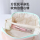 MINISO Marshmallow Series Pillow Storage Bag Pink Cosmetic Bag Washing Bag Large Capacity Travel Portable Handbag