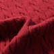 Youngor (YOUNGOR) wool sweater men's wool blended cable textured wool sweater soft, comfortable and rich to wear 2025 shopping mall same style red YYHW635285NYA M 100cm (recommended 125-145Jin Jin equals 0.5 kg)