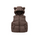 Minibala three-proof down vest for boys and girls, baby warm baby vest 2025 winter