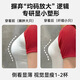 Gu Niangjia's big-breasted underwear, women's rabbit ear cup bra, large size, slimming, pull-up, support for accessory breasts, soft support to prevent sagging