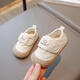 Terranis Yangma recommends 2025 new toddler shoes for autumn and winter breathable soft soles 0 1-2 years old indoor single shoes for men single shoes off-white 16_inner length 12.0cm