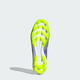 Adidas F50 LEAGUE artificial turf 2G/3G AG ultra-light customized short spike football shoes Adidas purple/white/bright lemon yellow (recommended to choose a half size larger) 40