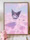 
Qilicai Summer Swimming Pool Sanrio Kulomi IY Digital Oil Painting Hand-painted Filled Colored Cartoon Acrylic Decorative Painting LL16783 Acrylic Painting + Professional Oil Canvas + Multiple Professional Paintings