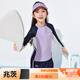 Yidiqi Yidiqi children's swimsuit split girls new sun protection quick-drying long-sleeved trousers girls professional medium and large 120 XL height 105-cm/30-40Jin Jin equals 0.5 kg