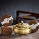 Jihuang sandalwood disc incense ambergris Nha Trang agarwood Laoshan sandalwood home indoor sleeping incense office tea incense long-lasting 160 plates/4 hours-copper incense burner premium ambergris/health-enhancing