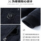 KINGXIAOJING velvet jacket middle-aged and elderly men's woolen coat velvet thickened grandpa cotton coat winter coat 2303C black gray M 170 95115Jin Jin is equal to 0.5 kg