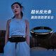 Gu Jianmu sports waist bag men's running equipment mobile phone waist bag invisible multi-function belt women's outdoor fitness bag X7 running sports suit-black waist bag arm bag