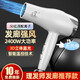 Xiaoya (XIAOYA) 2400W high-power hair salon hair dryer negative ion blue light hair care folding hair dryer powerful high-speed large hair dryer King top version Honor White + 2000W + free air nozzle + foldable 4.5 billion blue light ion hair care typhoon-level wind movement